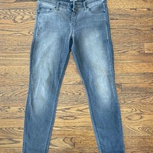 MOTHER Gray Skinny Jeans with Modern Fit